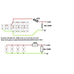 schéma - výkonový odpor 4 Ohm/20W se dává na každou stranu (nikoliv na každý blinkr) při originálním přerušovači