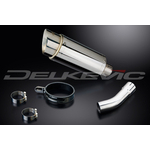 Delkevic - MINI 200mm ROUND SILENCER STAINLESS STEEL