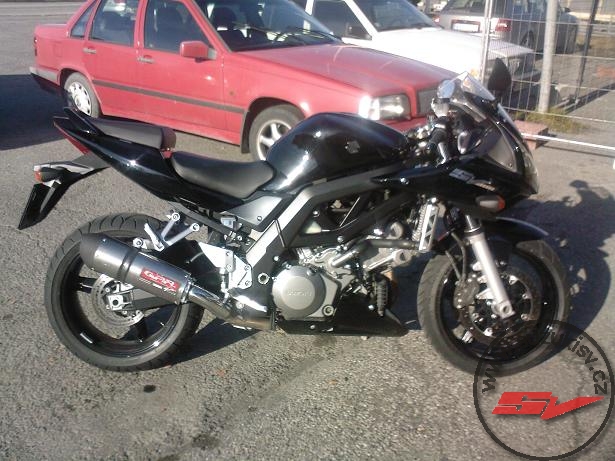 SV1000s GPR výfuky