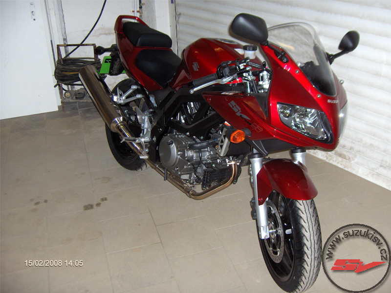 Suzuki SV 650 S 2007 ( funglovka - uvedeno do provozu 2008 )
