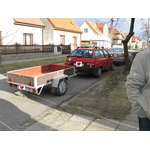 S novou paničkou před cestou do nového domova