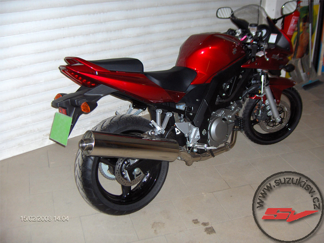 Suzuki SV 650 S 2007 ( funglovka - uvedeno do provozu 2008 )