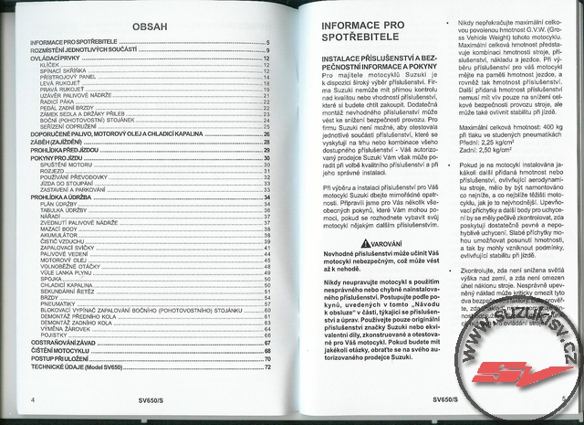 Suzuki SV650S 2008 navod 003