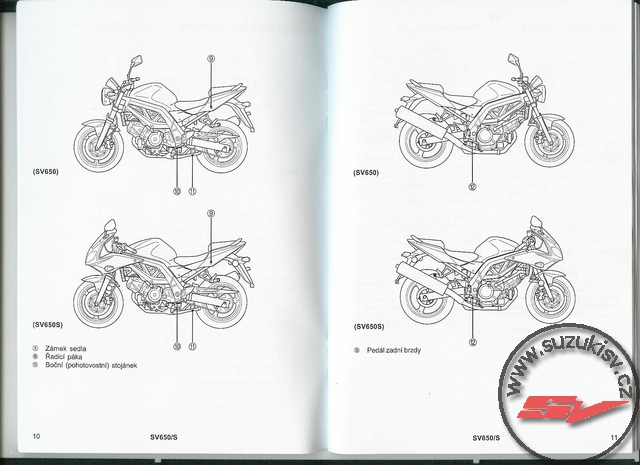 Suzuki SV650S 2008 navod 006