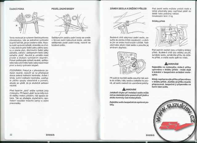 Suzuki SV650S 2008 navod 012