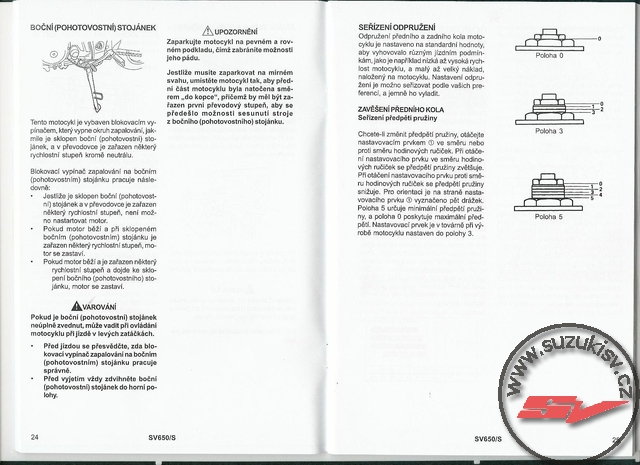 Suzuki SV650S 2008 navod 013