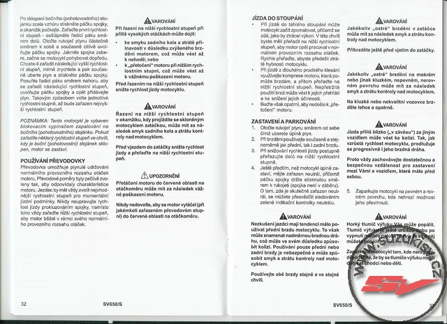 Suzuki SV650S 2008 navod 017