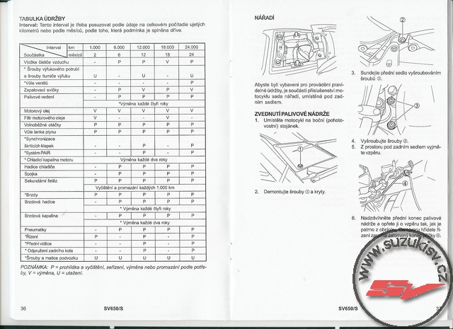 Suzuki SV650S 2008 navod 019