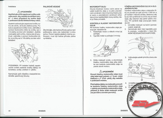 Suzuki SV650S 2008 navod 023