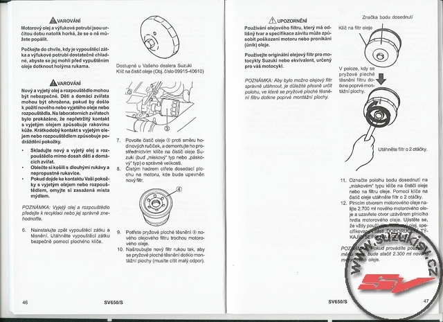 Suzuki SV650S 2008 navod 024