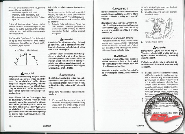 Suzuki SV650S 2008 navod 027