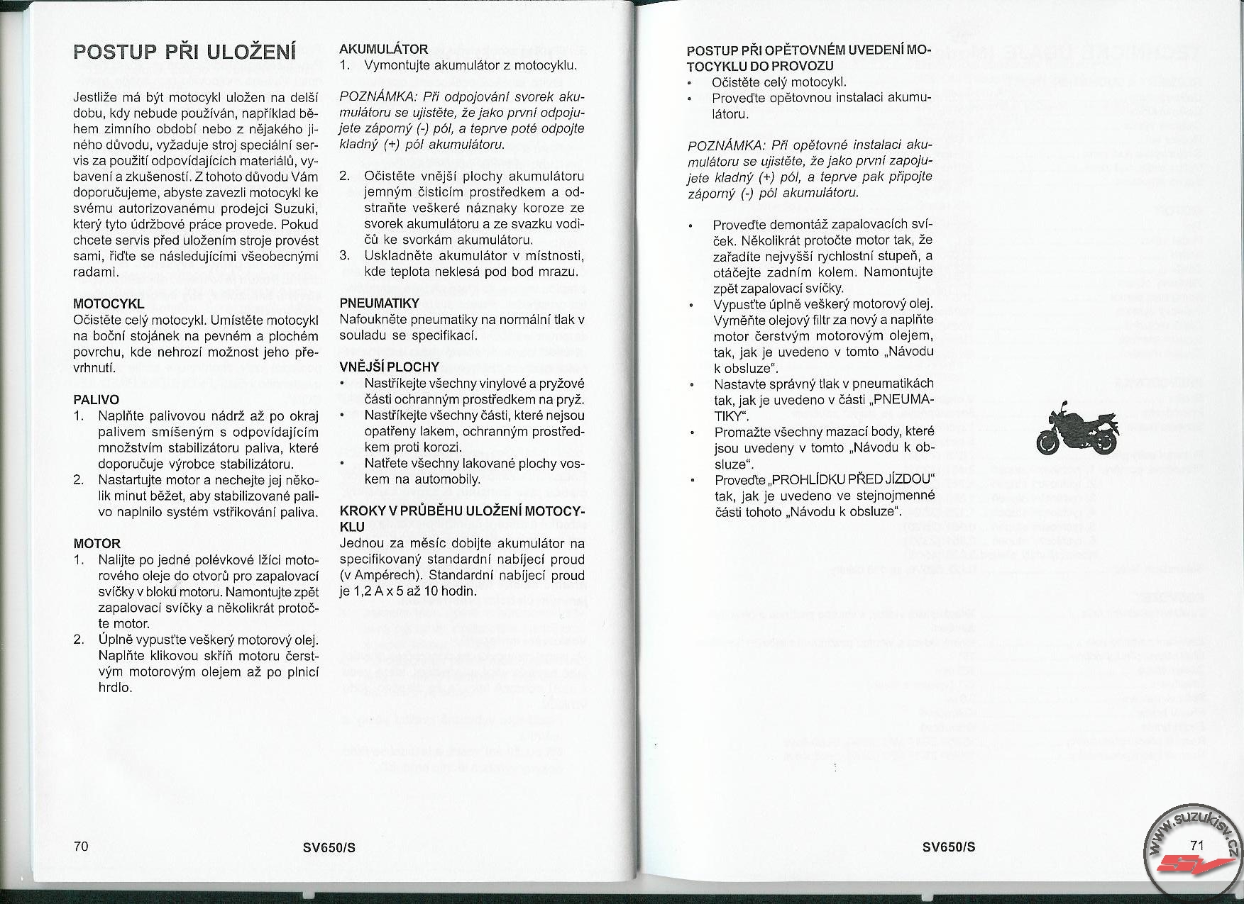 Suzuki SV650S 2008 navod 036